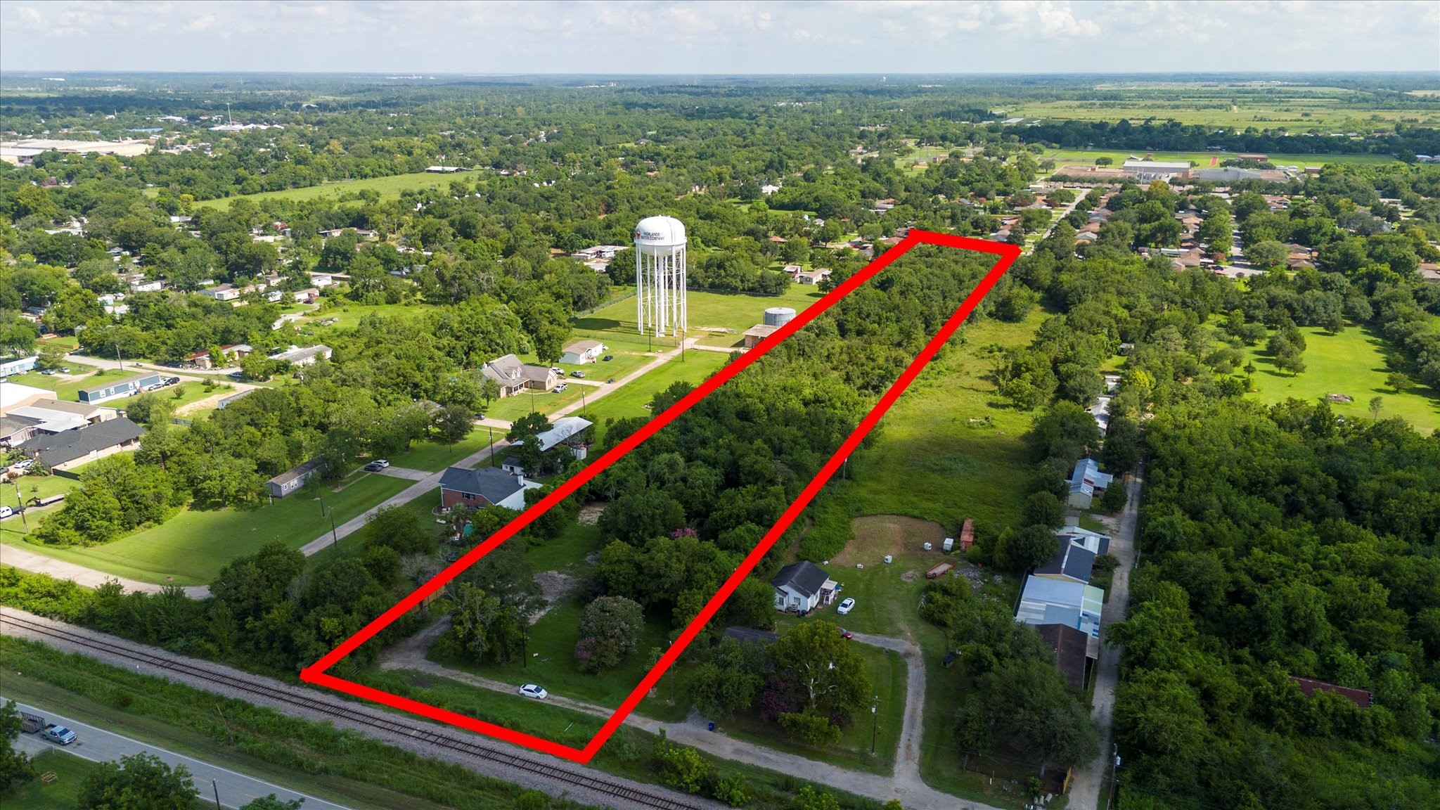 a view of a city from a balcony