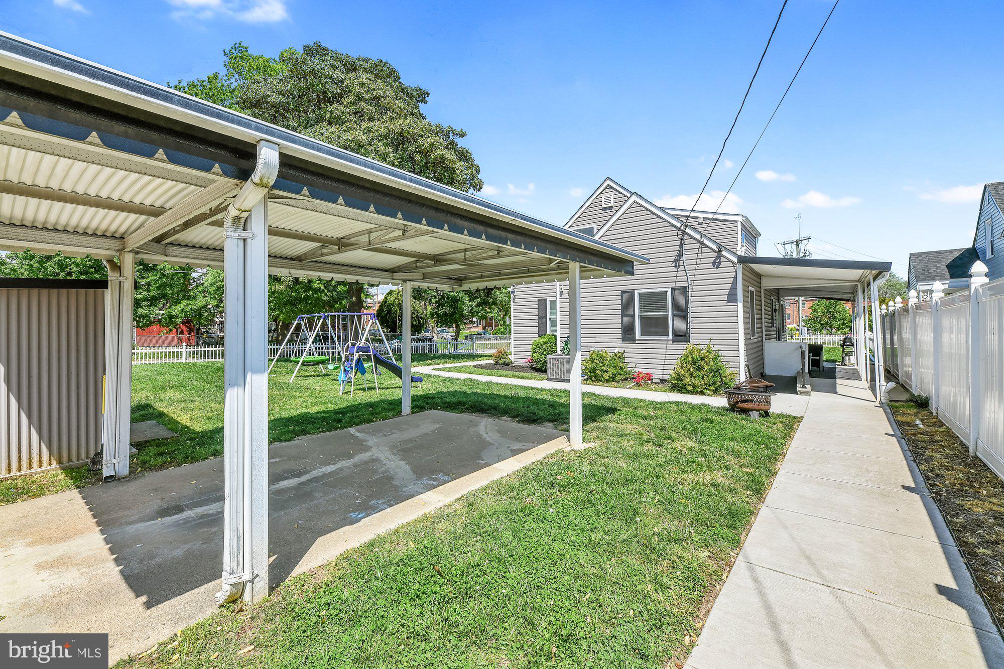 3100 Cornwall Road Dundalk, MD 21222 - Photo 26 of 30 Covered Parking and Covered Patio