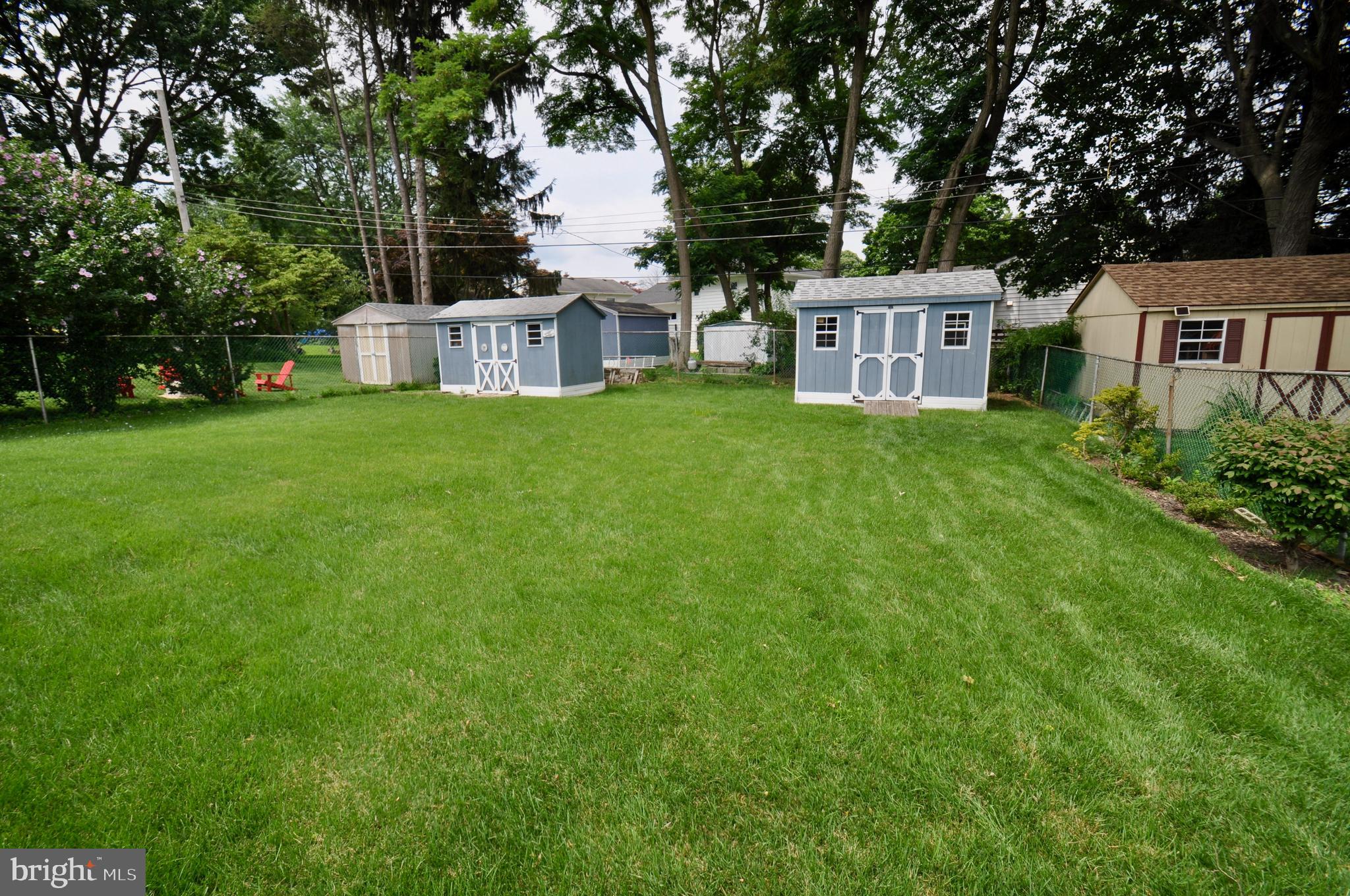 1617 Mt Pleasant Road Havertown, PA 19083 - Photo 35 of 35 Rear Yard with Sheds