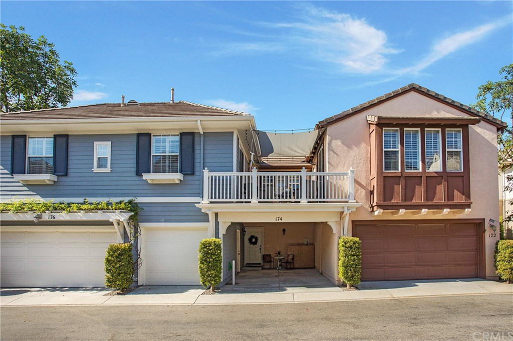 174 Sellas Road South Ladera Ranch, CA 92694 - Photo 1 of 1 174 Sellas Rd. South is the Blue Unit with the Carport attached and Attached One Car Garage