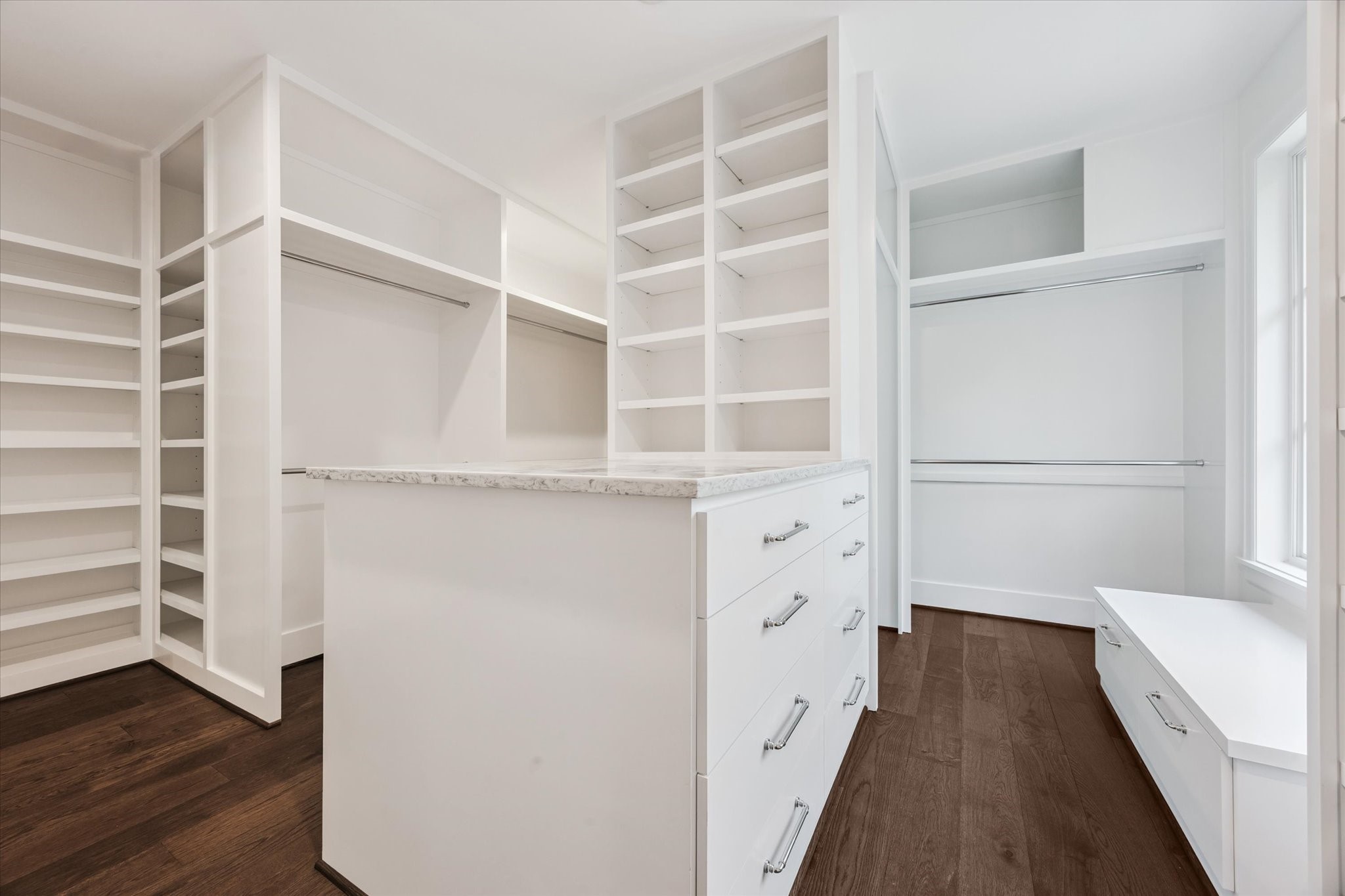 3011 Deal Street Houston, TX 77025 - Photo 38 of 45 a view of walk in closet with empty racks