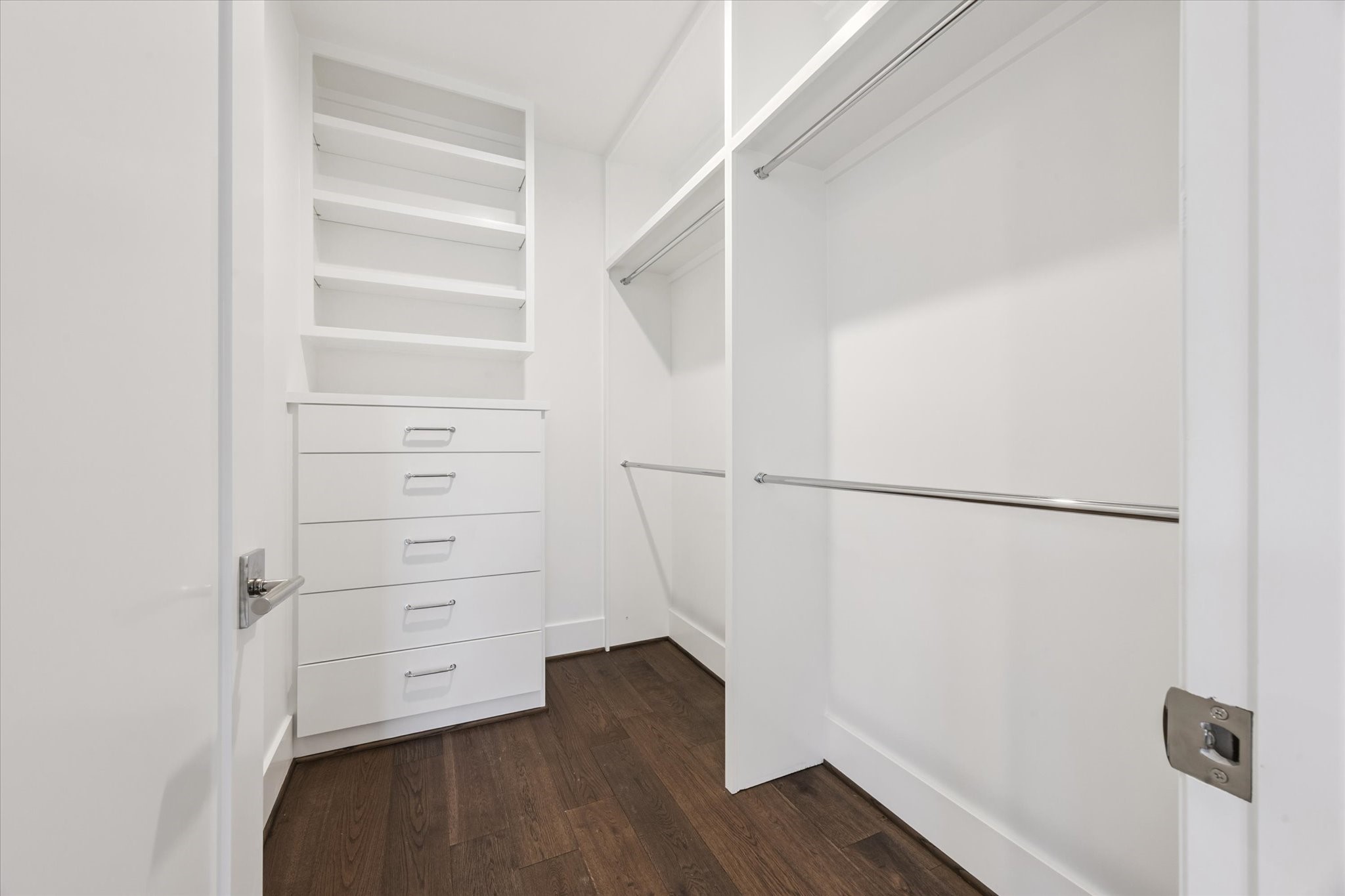 3011 Deal Street Houston, TX 77025 - Photo 42 of 45 a view of walk in closet with empty racks