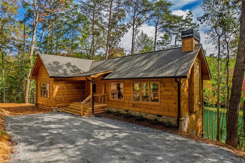85 Moreland Trail Blue Ridge, GA 30513 - Photo 15 of 37 a view of a house with a yard