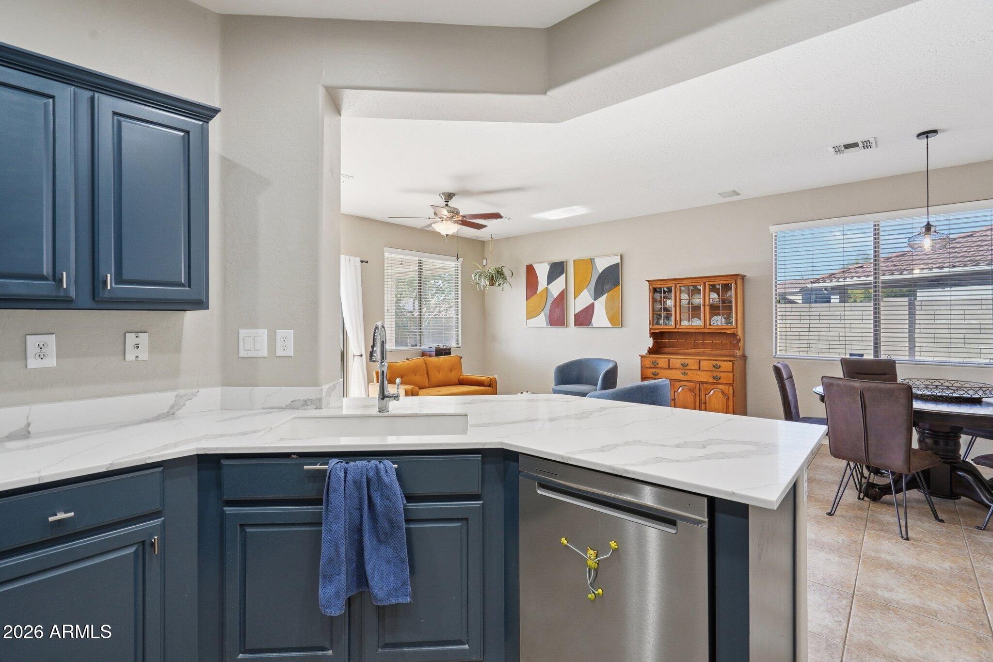 39516 North Noble Hawk Court Phoenix, AZ 85086 - Photo 11 of 62 Remodeled Kitchen