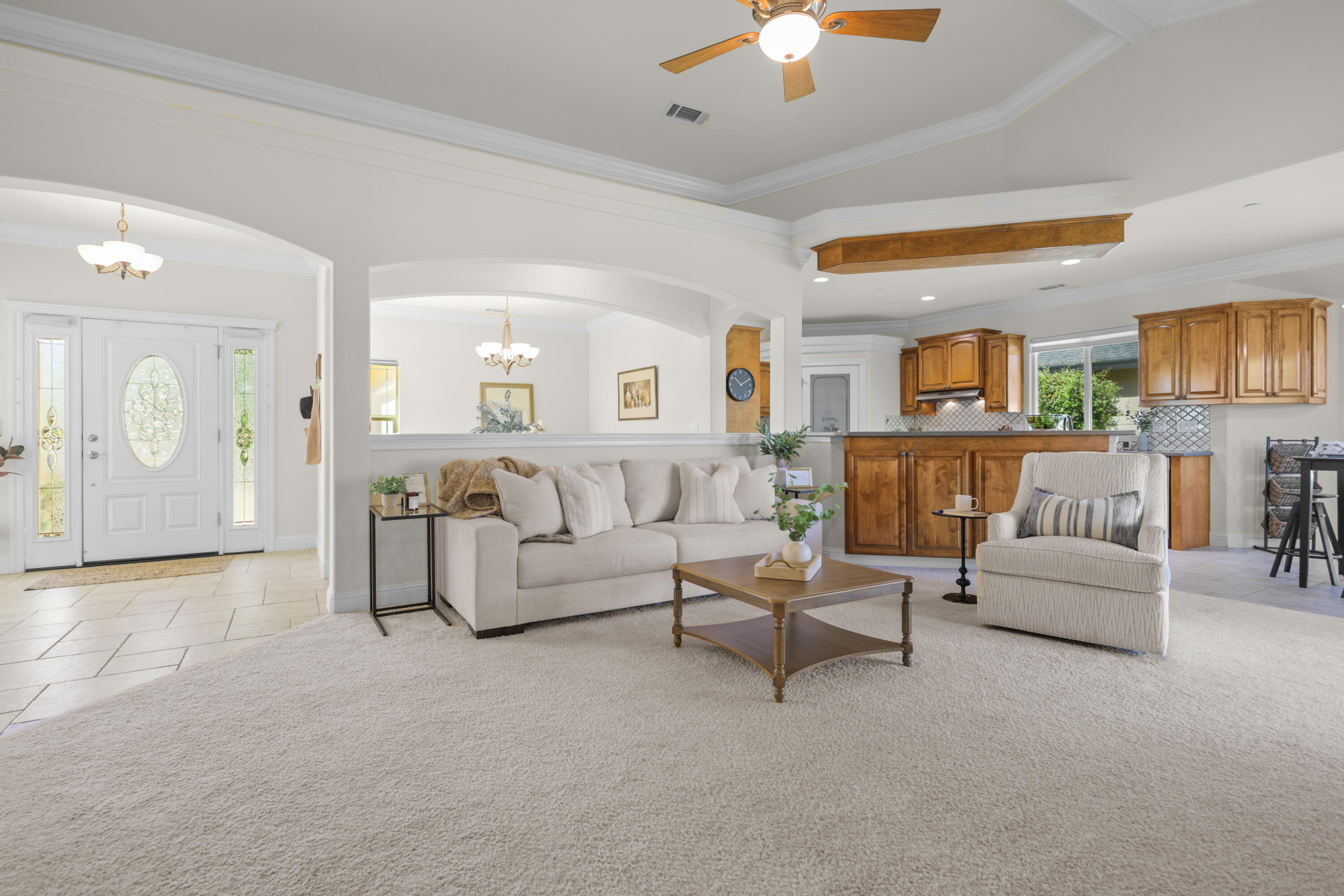 2110 Cadjew Street Redding, CA 96003 - Photo 2 of 62 a living room with furniture and a large window