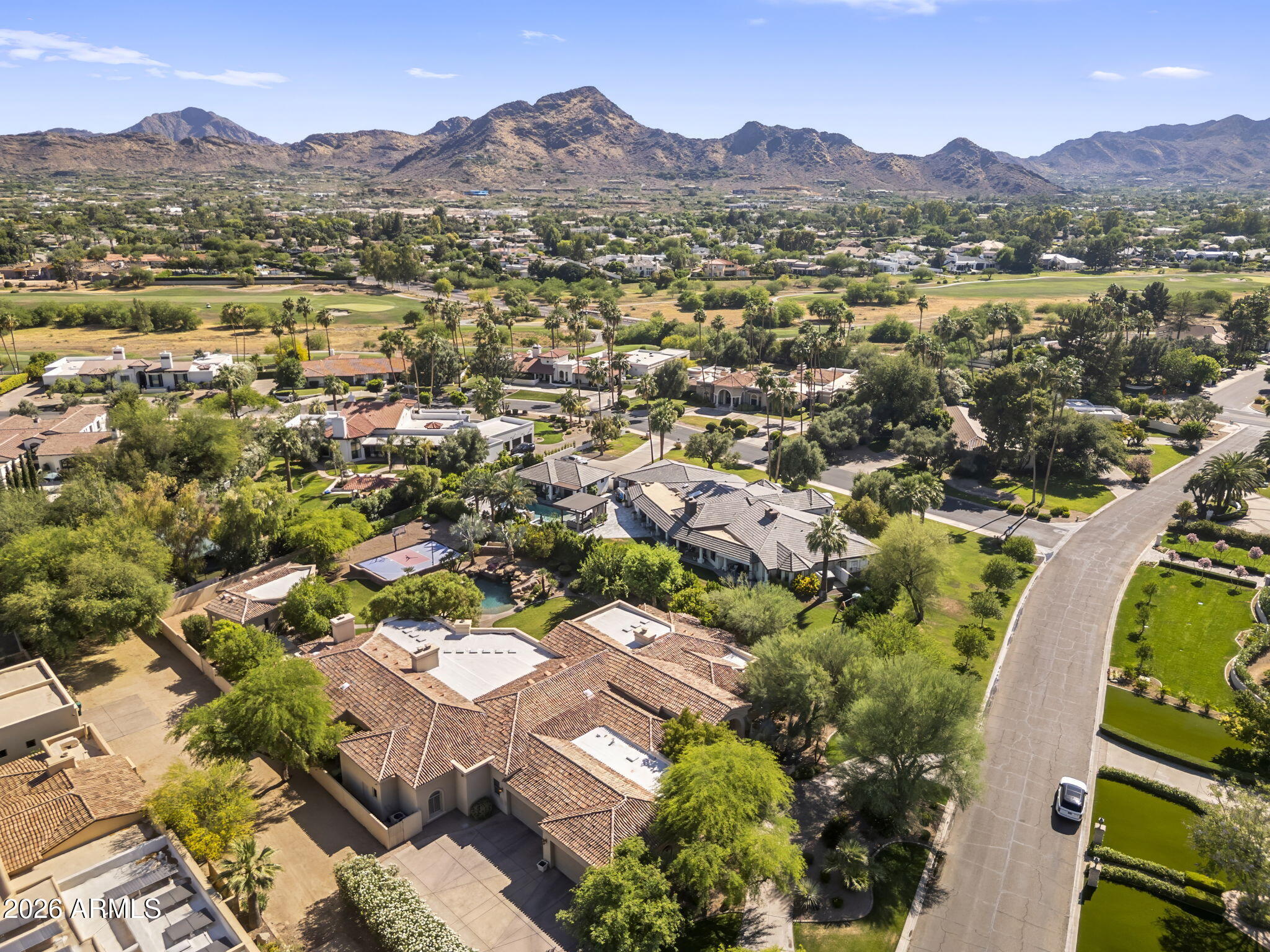 6427 East Horseshoe Road Paradise Valley, AZ 85253 - Photo 80 of 93 Aerial Views