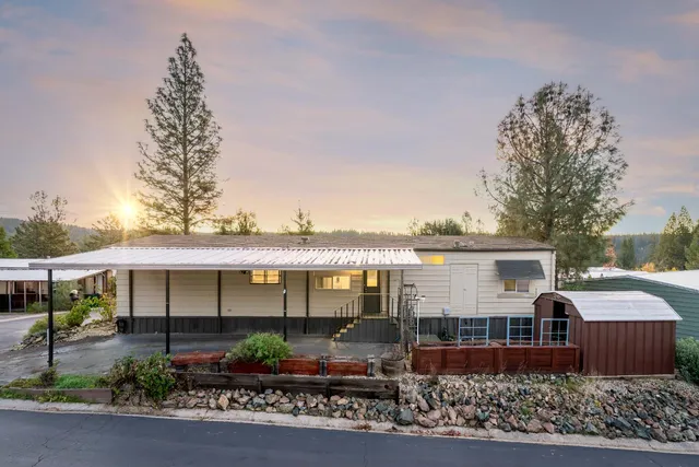 front view of a house with a porch