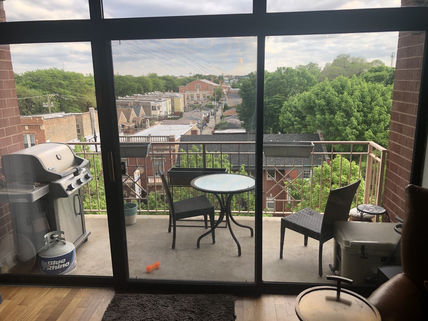 3300 West Irving Park Road, Unit H5 Chicago, IL 60618 - Photo 8 of 21 a view of a dining room with furniture window and outside view
