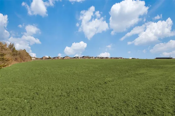 a view of a in the background