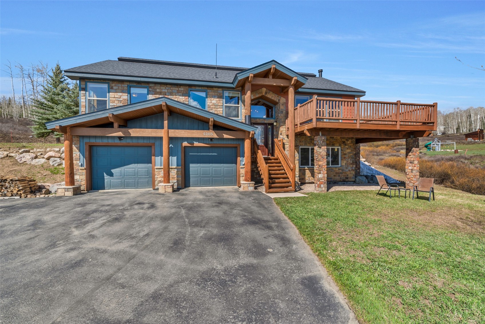 57415 Clara Way Clark, CO 80428 - Photo 28 of 38 Mid-day View