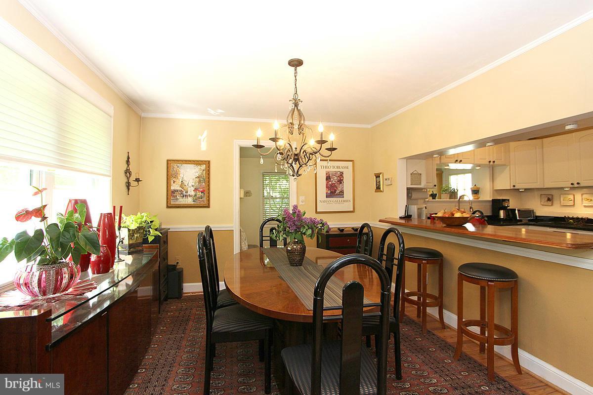 5923 Conway Road Bethesda, MD 20817 - Photo 7 of 26 Open Concept Dining Room and Kitchen!