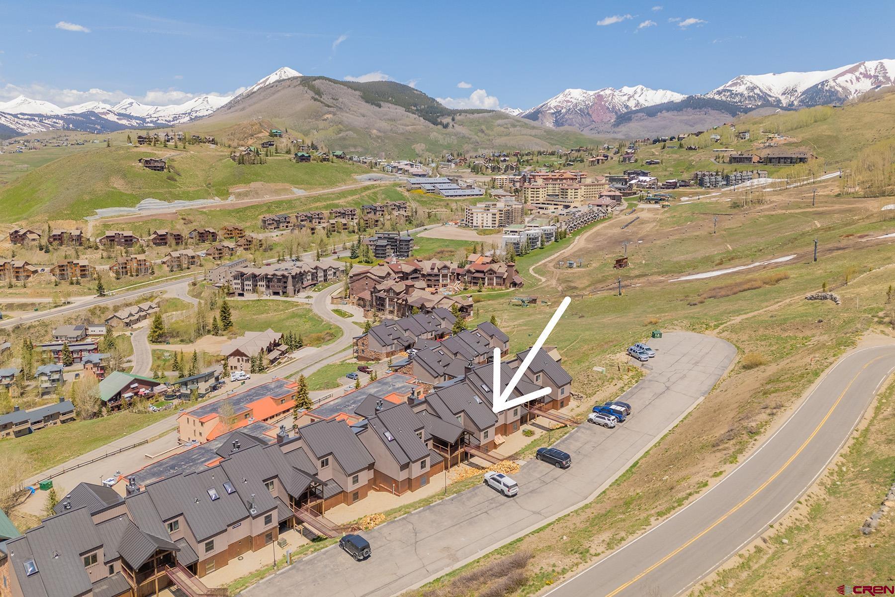 72 Hunter Hill Road, Unit I103 Crested Butte, CO 81225 - Photo 29 of 35 a view of city and ocean