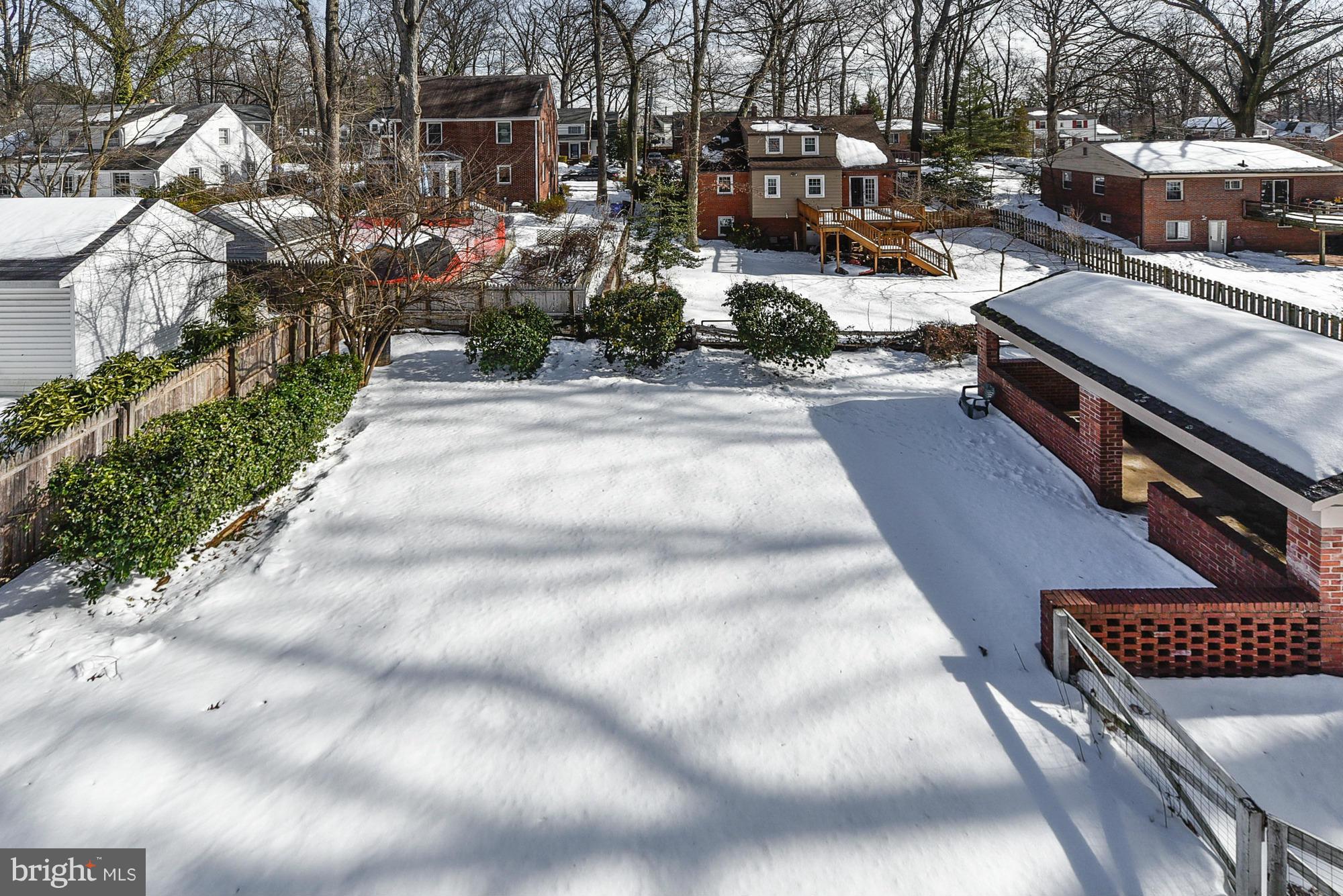 8809 Bradford Road Silver Spring, MD 20901 - Photo 27 of 30 Flat backyard - nice for dogs and kids.