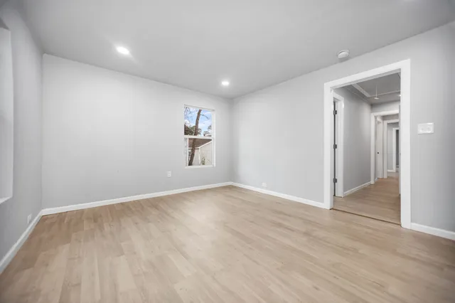 a view of empty room