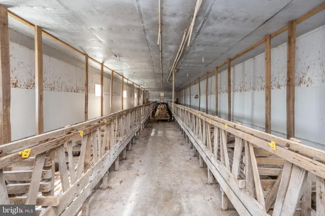 a room with furniture a washer and dryer
