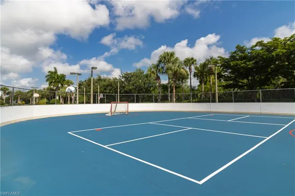 a view of outdoor space with swimming pool