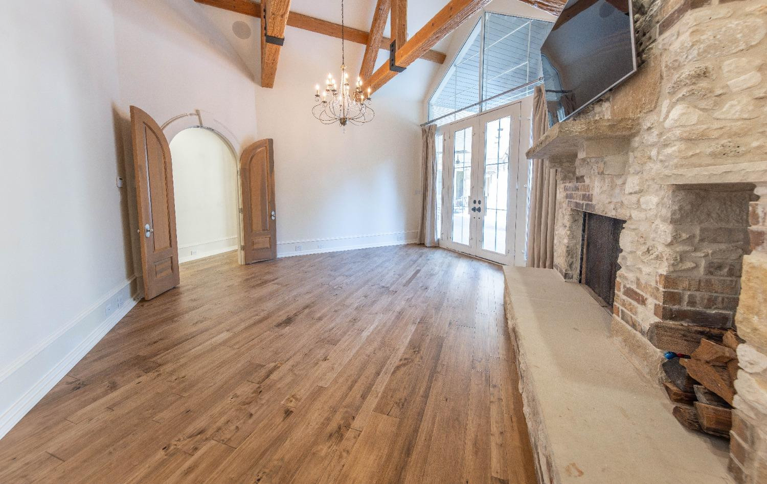 201 Juniper Drive Lamesa, TX 79331 - Photo 12 of 45 a view of a living room with a fireplace