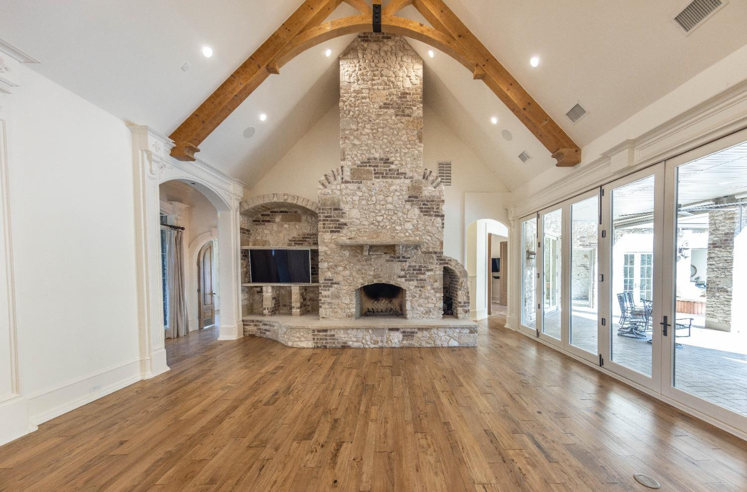 201 Juniper Drive Lamesa, TX 79331 - Photo 4 of 45 a view of a livingroom with a fireplace
