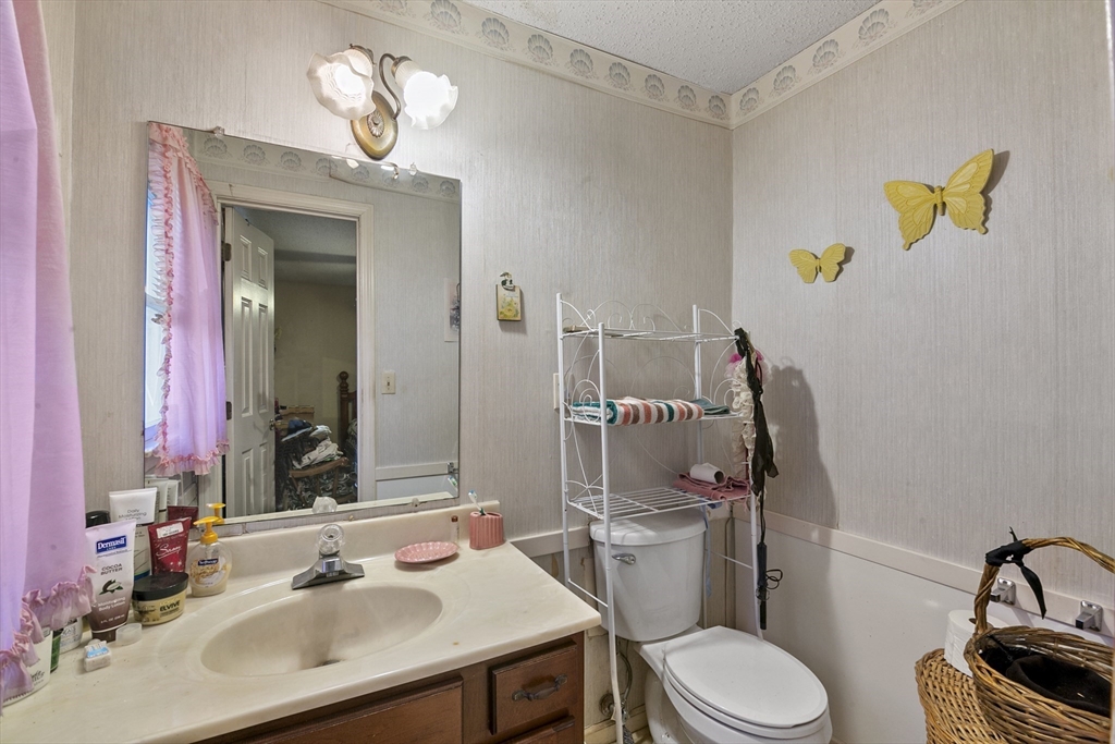110 Tilton Street Springfield, MA 01109 - Photo 15 of 23 a bathroom with a sink vanity mirror and toilet