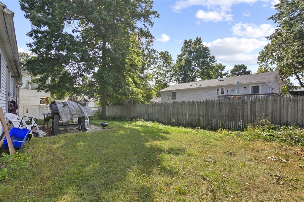 110 Tilton Street Springfield, MA 01109 - Photo 22 of 23 a view of a backyard with a tree
