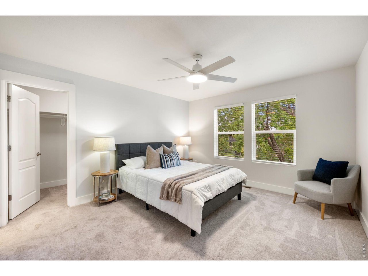 812 East Baseline Road, Unit B Lafayette, CO 80026 - Photo 19 of 44 Primary Suite with new, modern fan