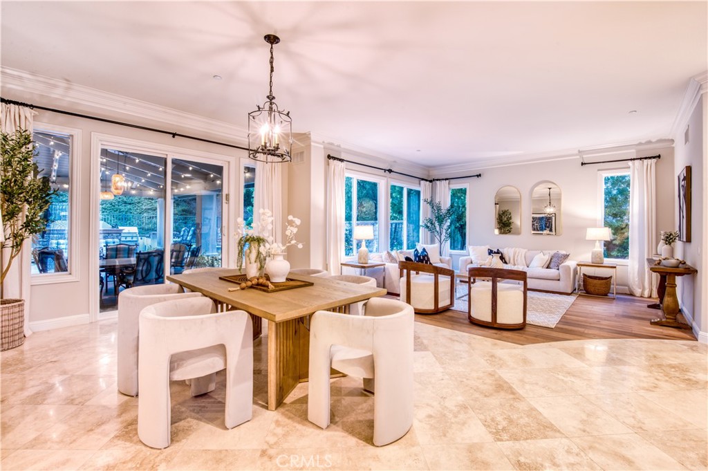 15 Tortoise Shell Coto de Caza, CA 92679 - Photo 12 of 35 a view of a dining room with furniture window and outside view