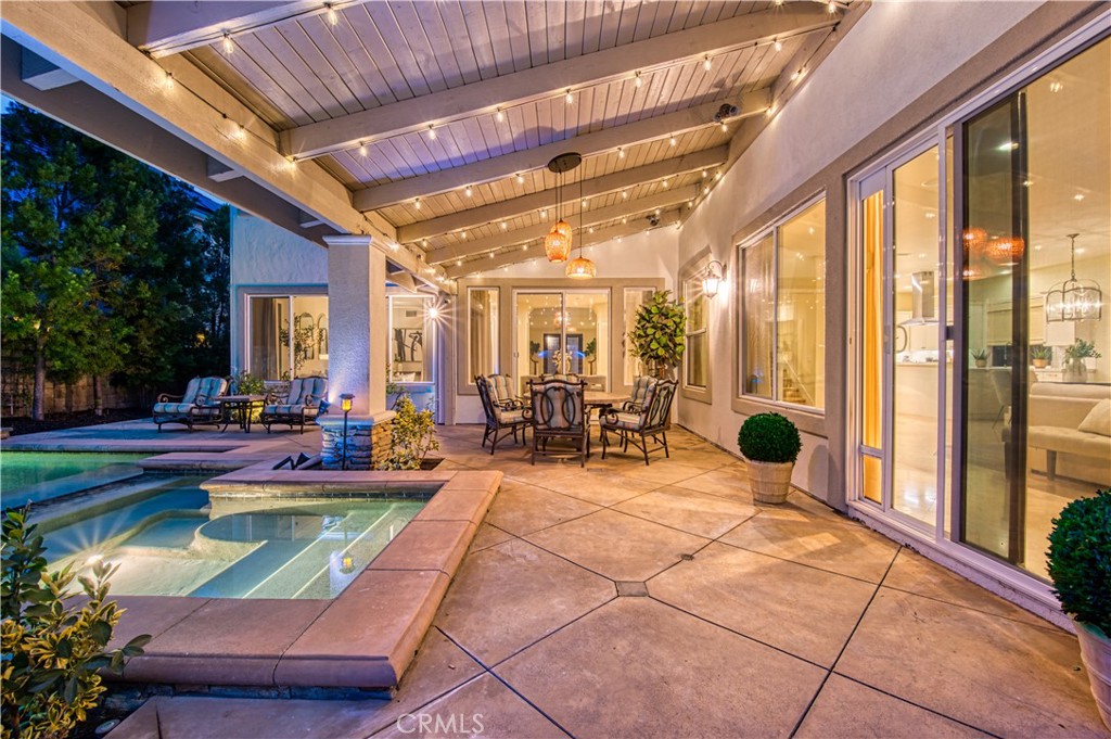 15 Tortoise Shell Coto de Caza, CA 92679 - Photo 32 of 35 a view of swimming pool with outdoor seating