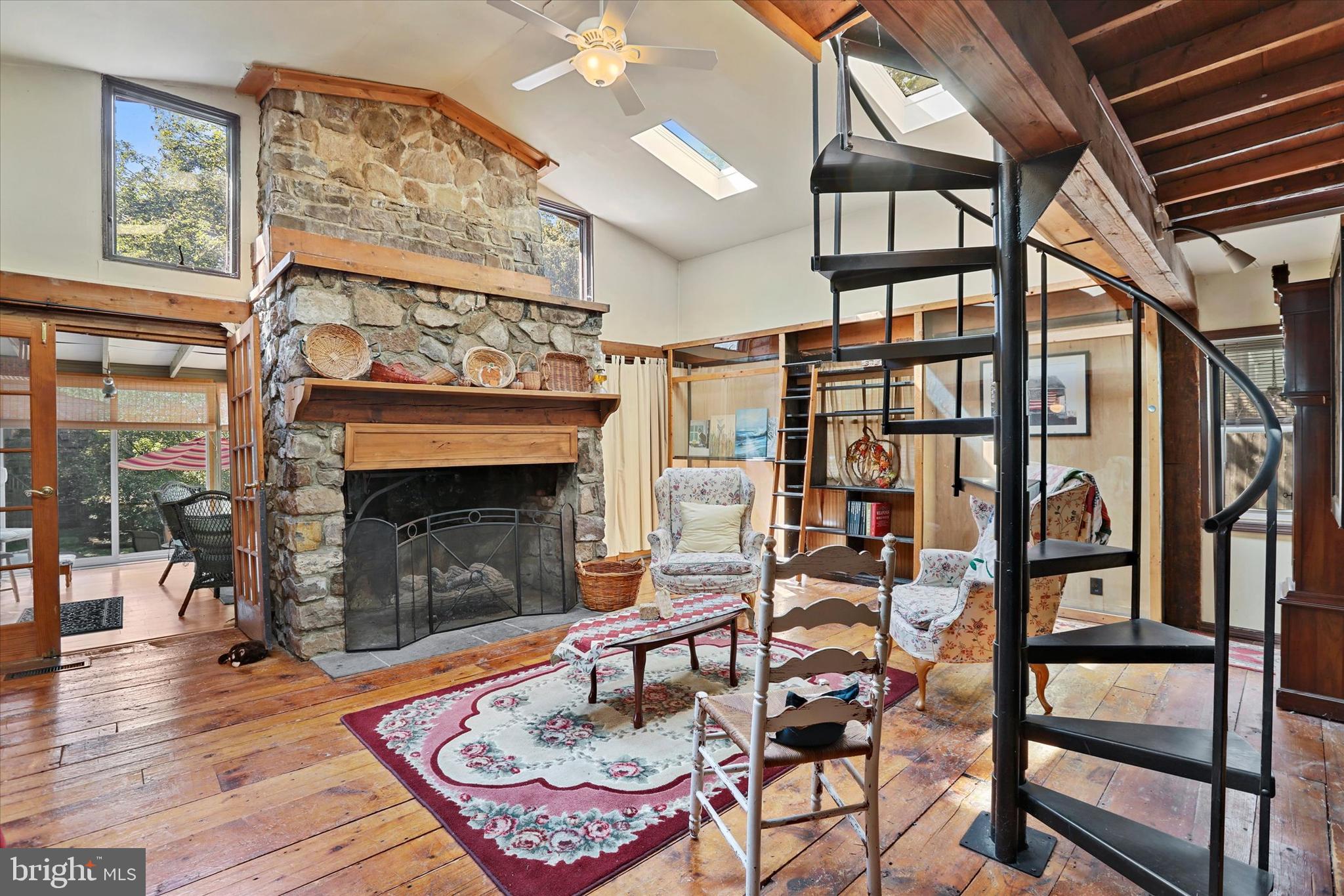 1469 River Road New Hope, PA 18938 - Photo 3 of 31 Family Room with Gas Fireplace