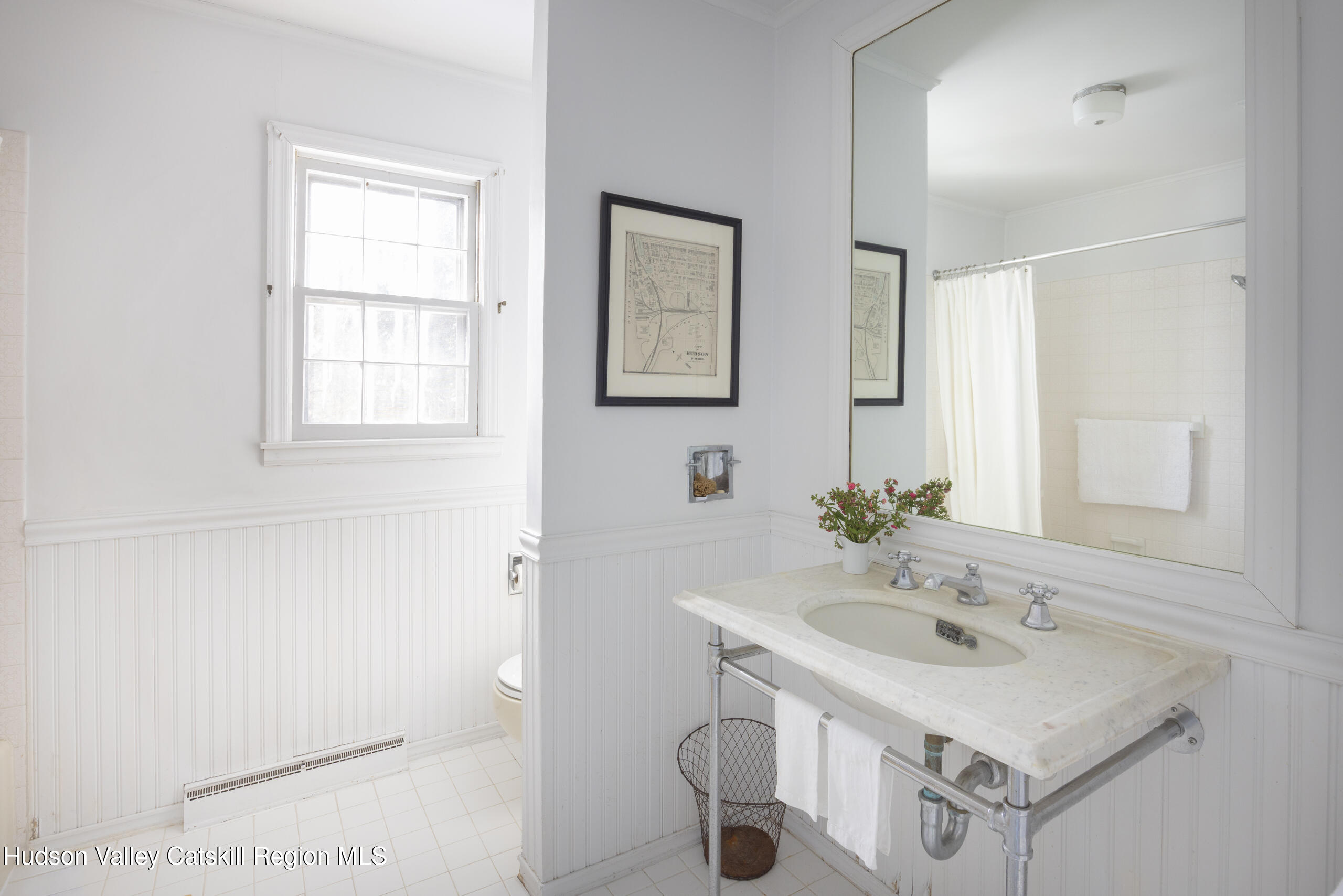188 Mt Merino Road Hudson, NY 12534 - Photo 17 of 37 a bathroom with a sink and a mirror