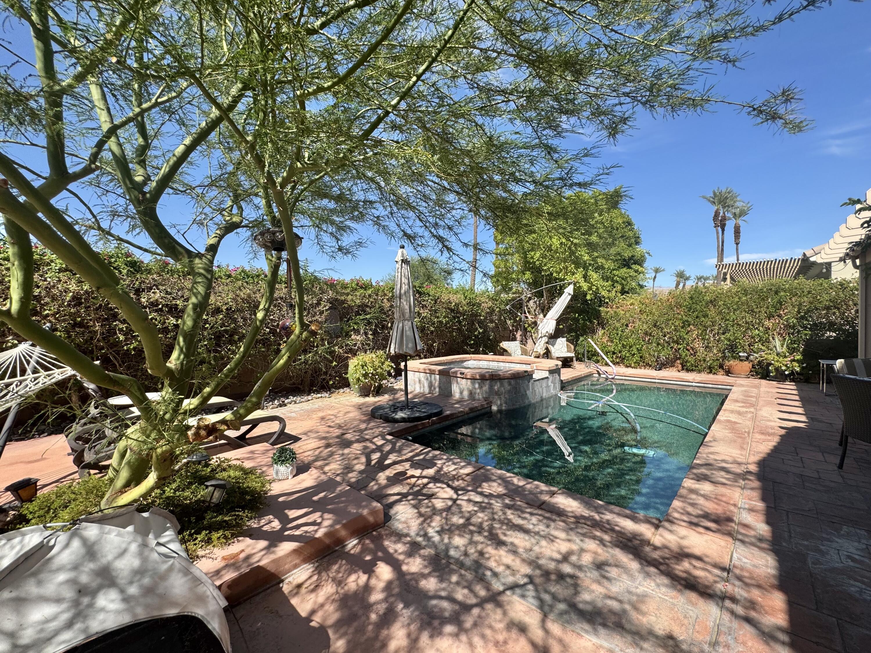 78322 Vinewood Drive Palm Desert, CA 92211 - Photo 4 of 30 a view of a yard with plants and trees