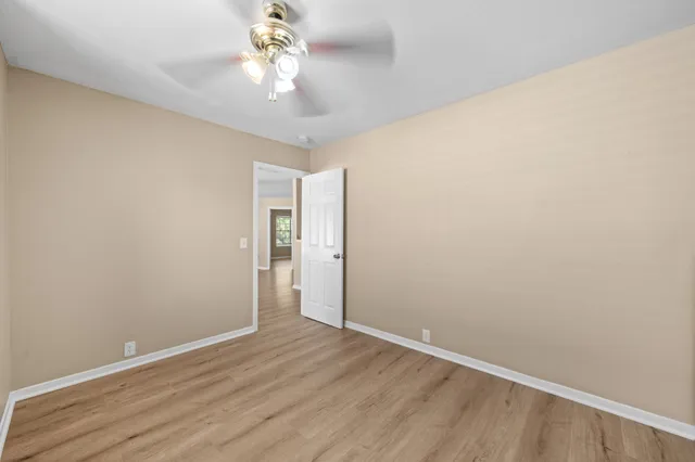 wooden floor in an empty room