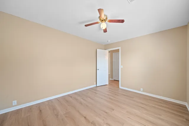 wooden floor in an empty room