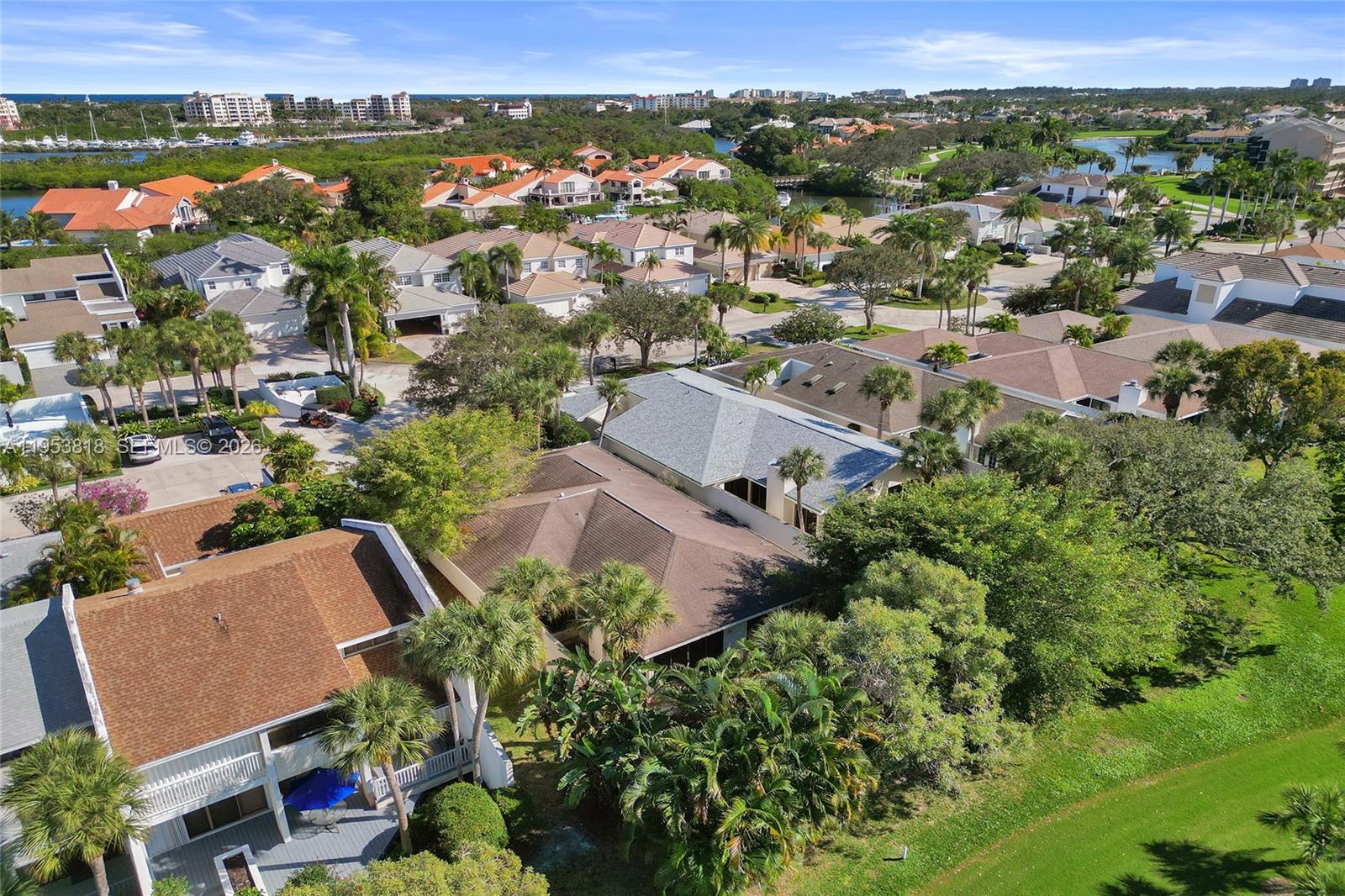17115 Bay Street Jupiter, FL 33477 - Photo 59 of 73 an aerial view of residential houses with outdoor space