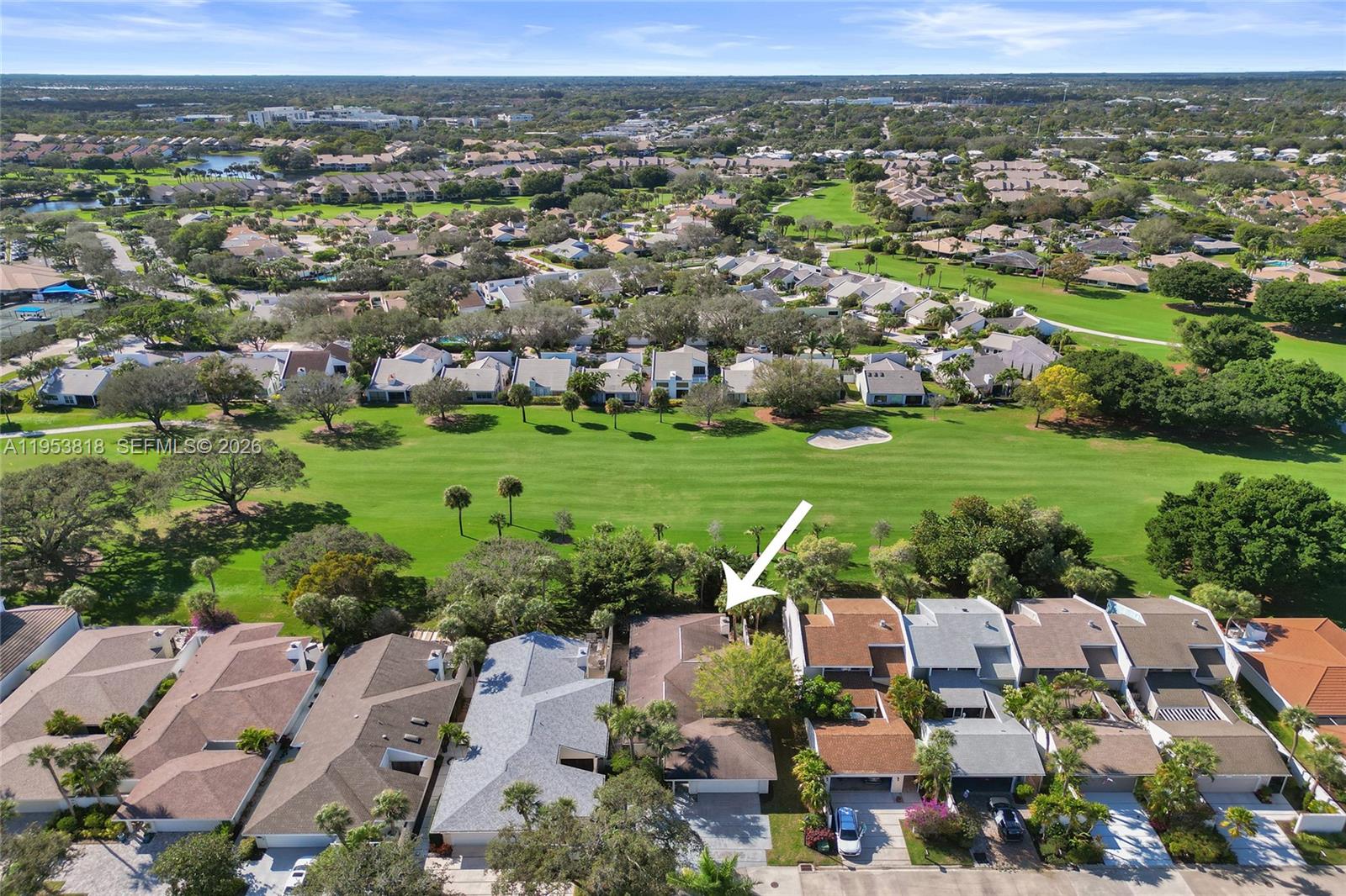 17115 Bay Street Jupiter, FL 33477 - Photo 64 of 73 an aerial view of a city with lots of residential buildings