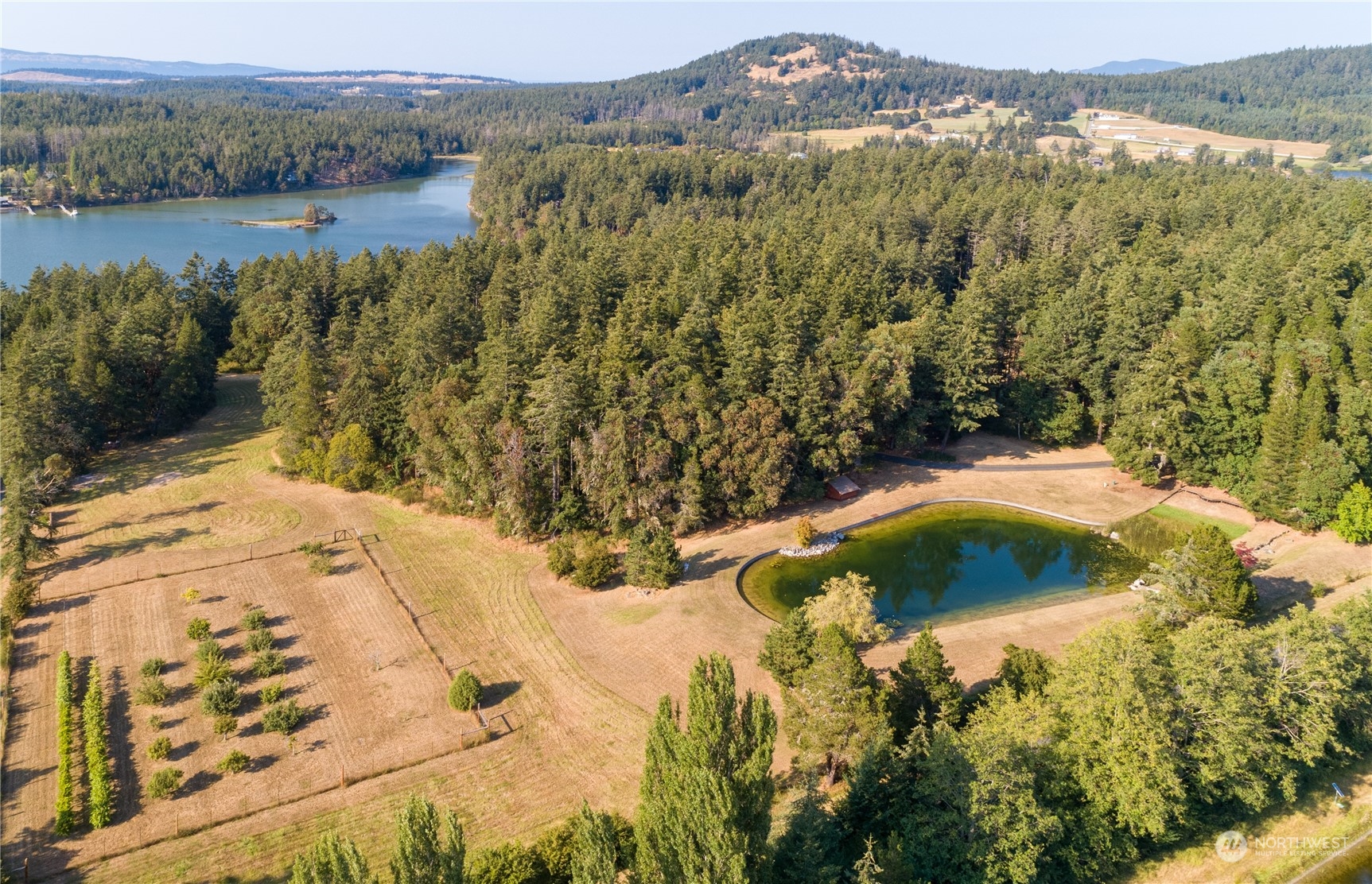 934 Mitchell Bay Road Friday Harbor, WA 98250 - Photo 39 of 40 a view of lake view and mountain view