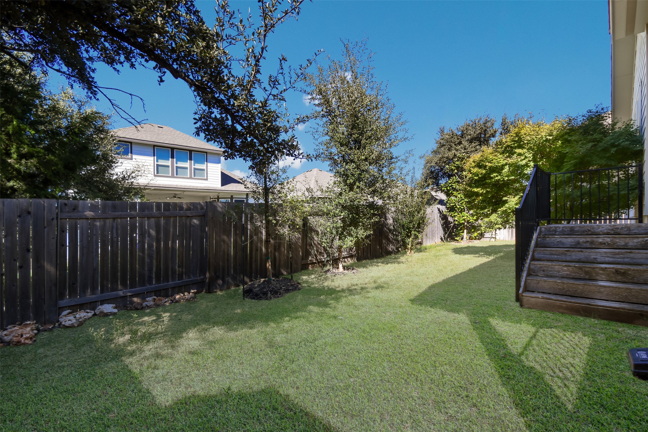 228 Pisa Lane Georgetown, TX 78628 - Photo 21 of 28 a view of a backyard with green space