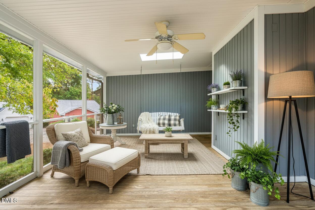 2860 Rue Sans Famille Raleigh, NC 27607 - Photo 27 of 40 Screened Porch Staged