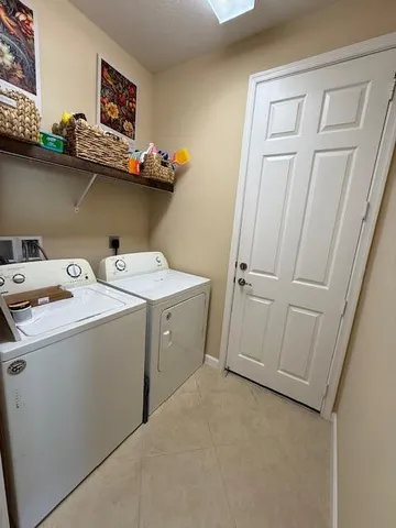 a view of swimming pool from a outdoor space