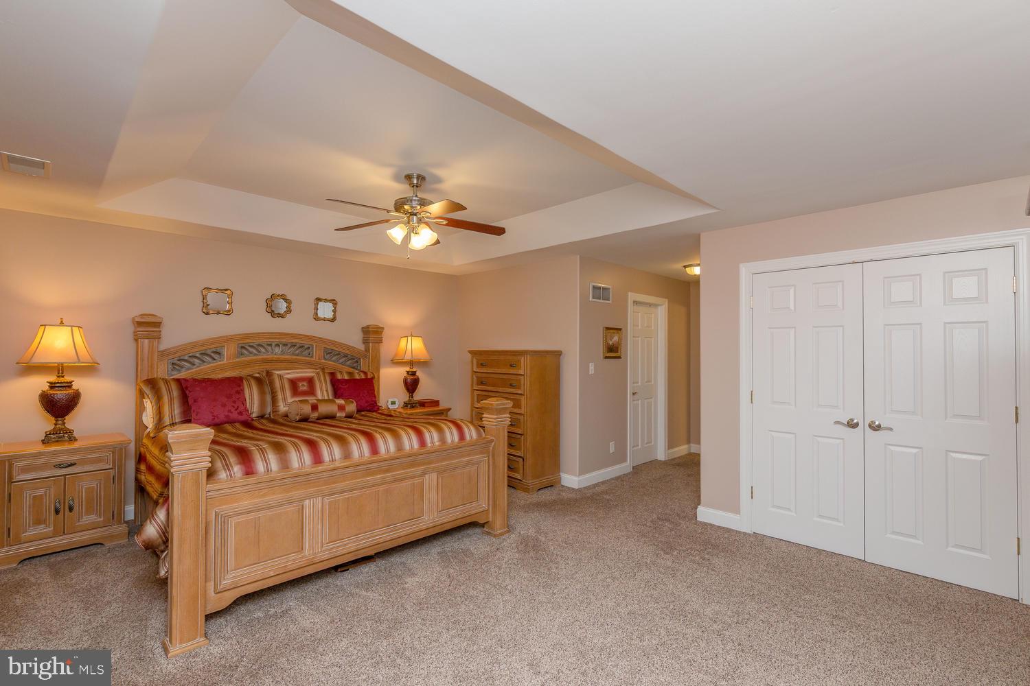 228 Southbank Road Landenberg, PA 19350 - Photo 29 of 46 Spacious master bedroom with tray ceiling
