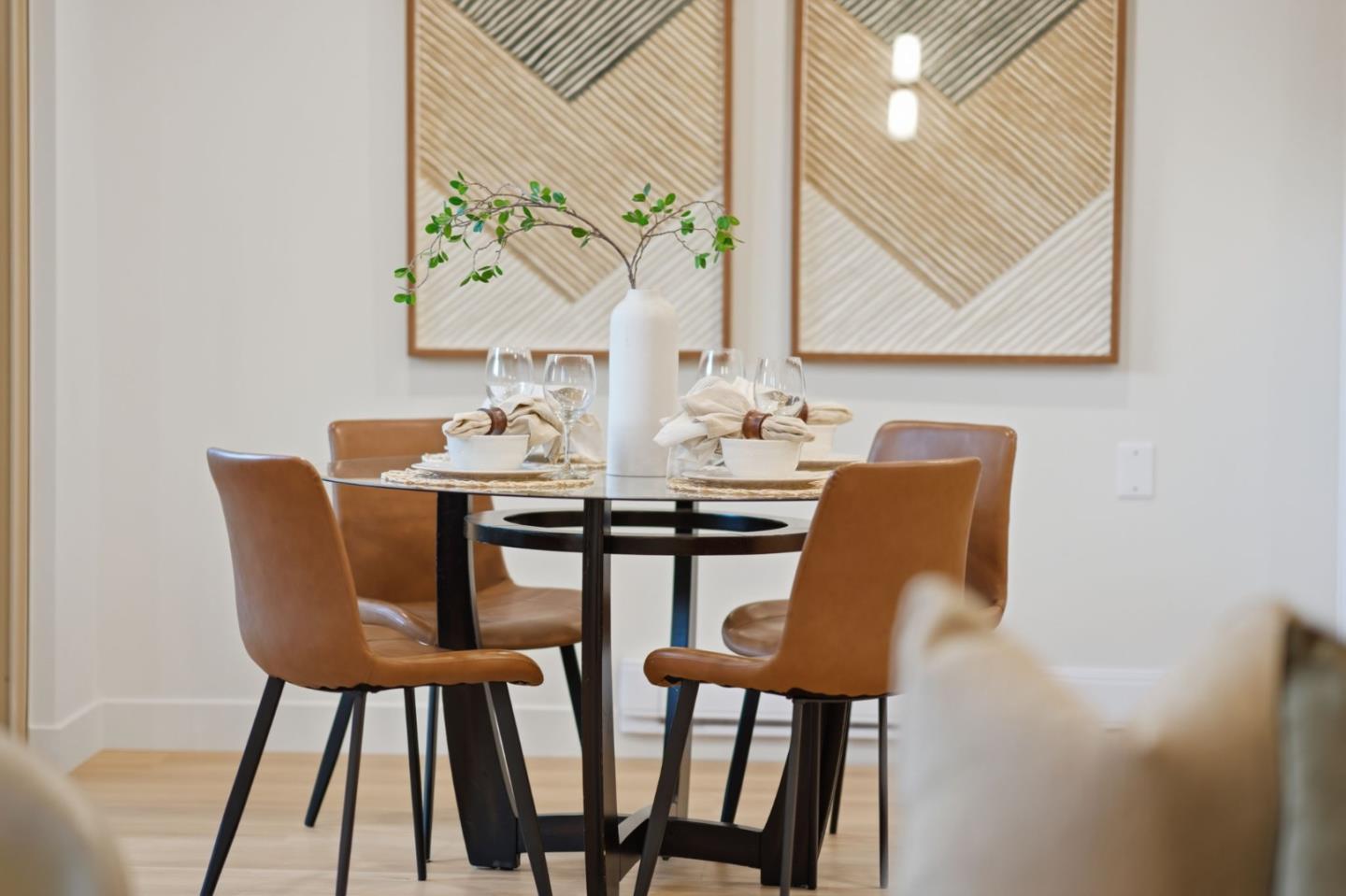 409 Puerto Place Hayward, CA 94541 - Photo 26 of 54 a dining room with furniture and wooden floor