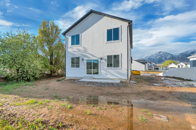 2535 West Santa Fe Drive Mapleton, UT 84664 - Photo 25 of 26 Back of house featuring a mountain view