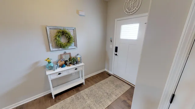 a room with storage and utility