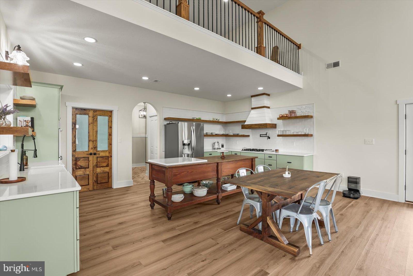 4340 Lee Road Glenville, PA 17329 - Photo 11 of 42 a dining room with furniture and wooden floor