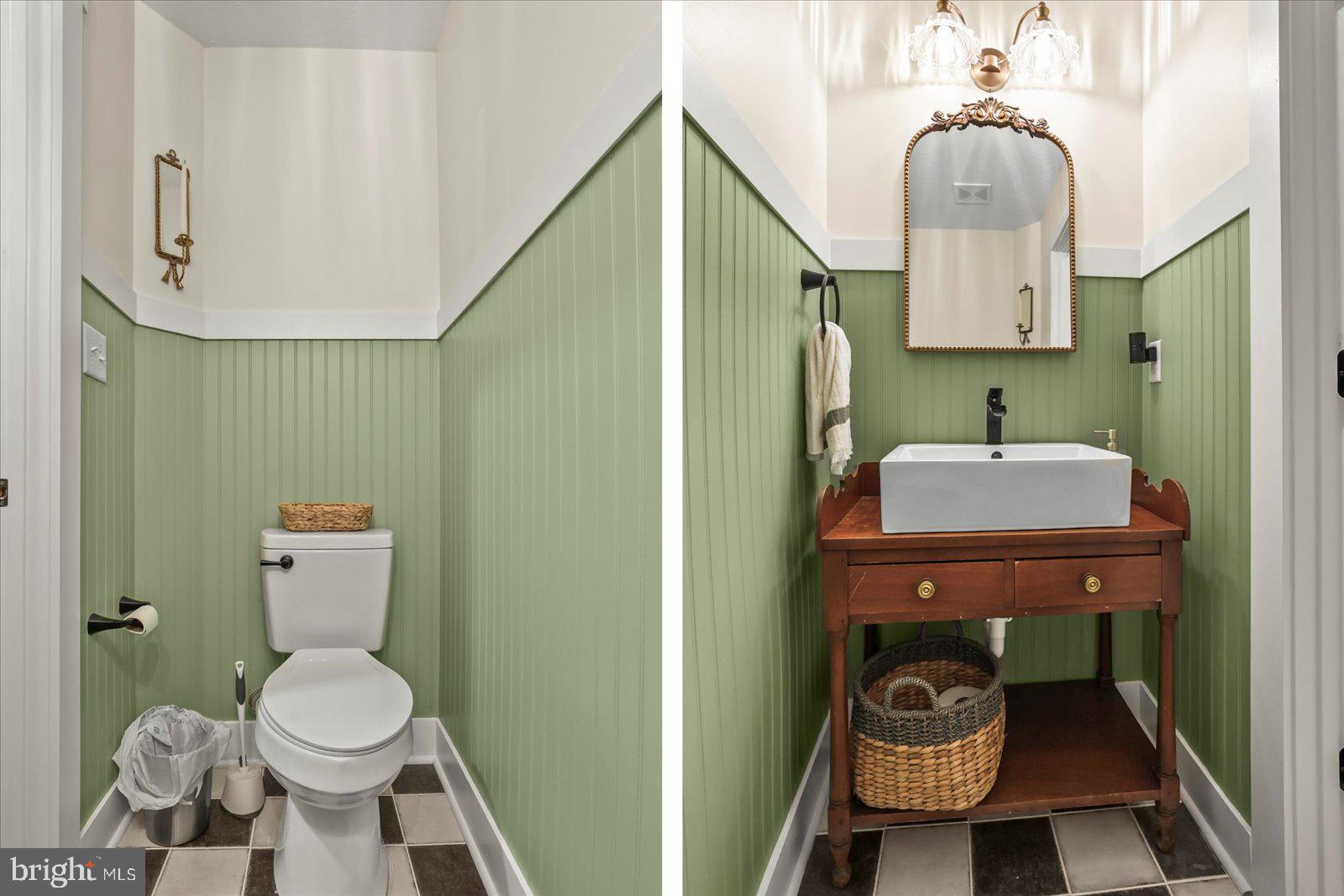 4340 Lee Road Glenville, PA 17329 - Photo 16 of 42 a bathroom with a toilet sink and mirror