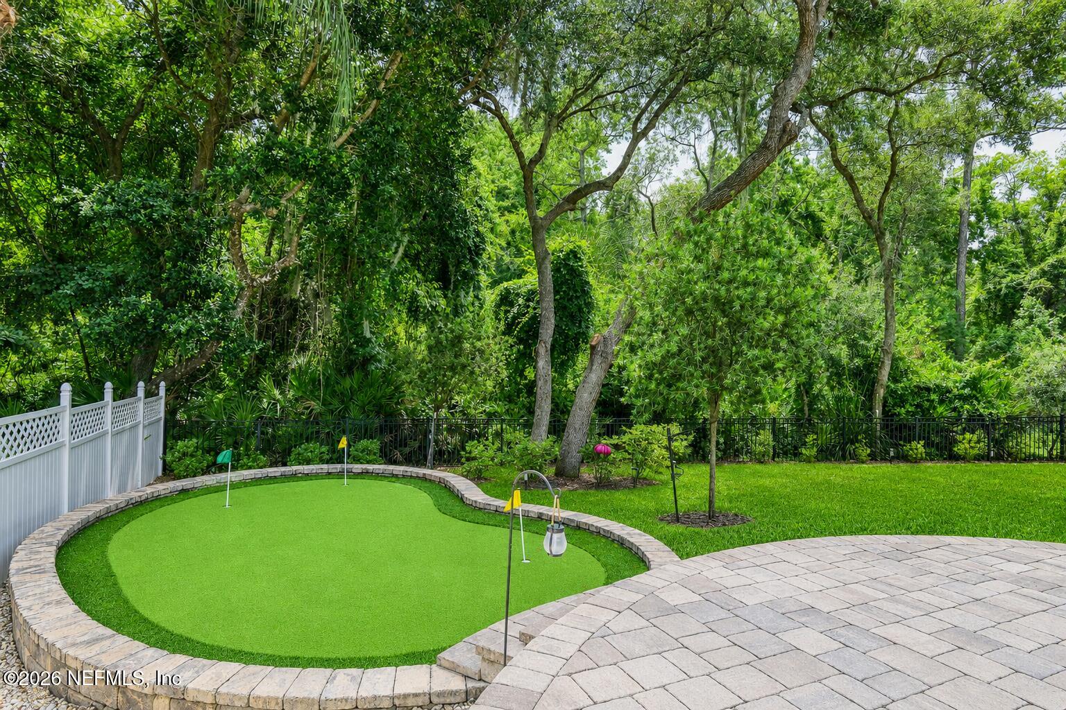 828 Riley Lane St. Augustine, FL 32095 - Photo 3 of 37 Backyard Putting Green