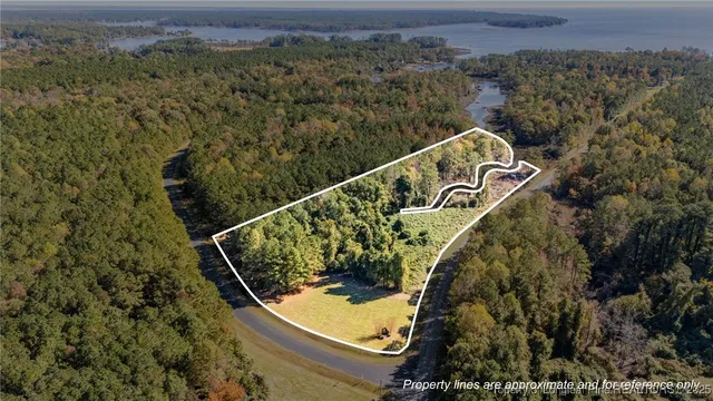 a view of yard with green space