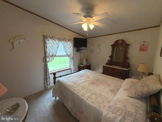 4938 Old Trappe Road Trappe, MD 21673 - Photo 8 of 10 a bedroom with a bed and a chandelier