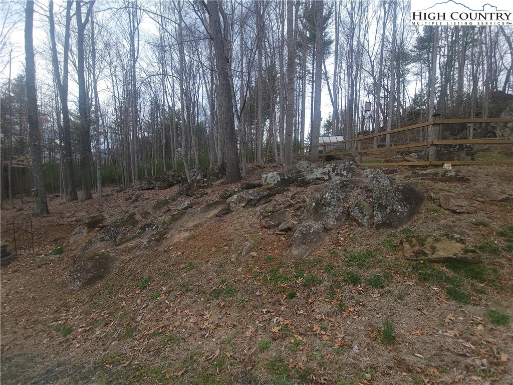 1729 Cranberry Creek Road Laurel Springs, NC 28644 - Photo 20 of 26 a view of outdoor space with lots of trees