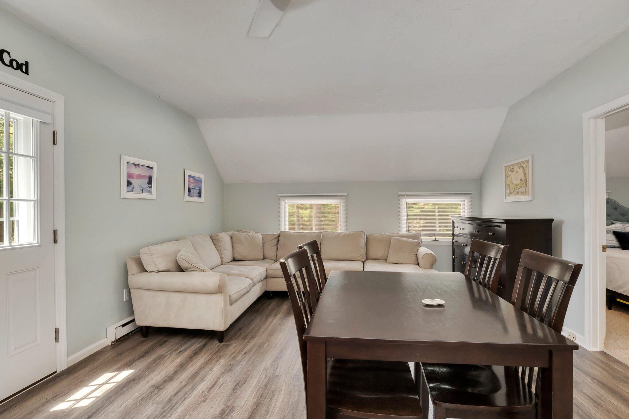 2 Palmer Road East Sandwich, MA 02537 - Photo 46 of 74 a view of a dining room with furniture and wooden floor