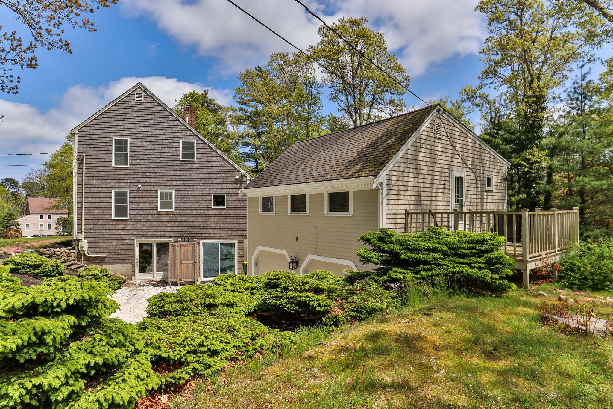 2 Palmer Road East Sandwich, MA 02537 - Photo 52 of 74 a front view of a house with garden